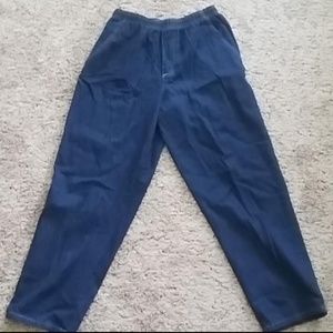 Elastic waist jeans